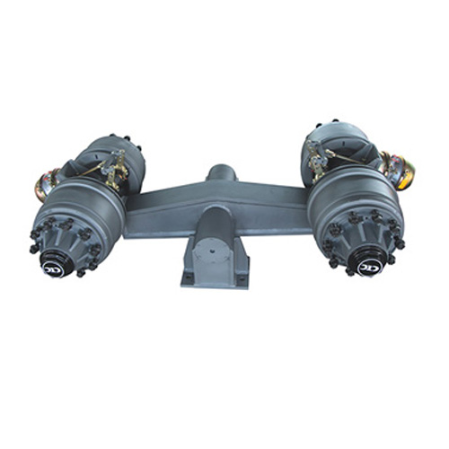 Two-support two-line four-axis axle